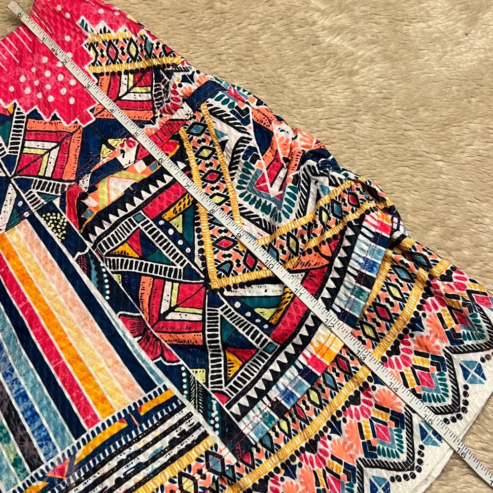 LUCKY IN LOVE Pretty in Ink Around The Block Pleated Skort - Picture 15 of 15